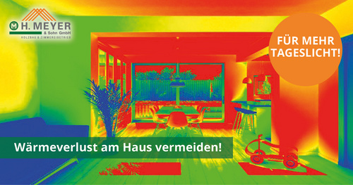 Holzbau Meyer & Sohn - Wärmeverlust am Haus